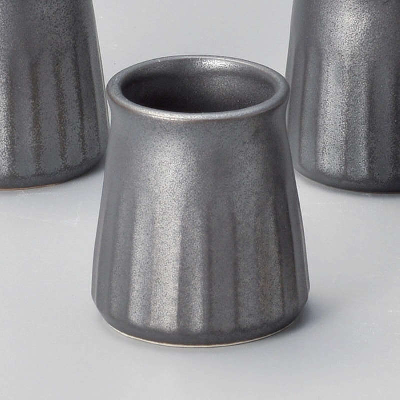 金正陶器 鉄結晶ｿｷﾞ十草楊枝入 1個（ご注文単位1個）【直送品】