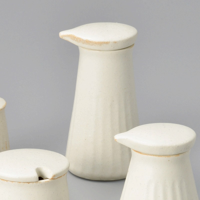 金正陶器 粉引ｿｷﾞ十草汁次(大) 1個（ご注文単位1個）【直送品】