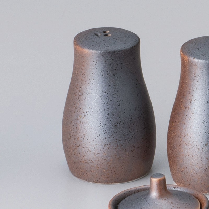 金正陶器 黒信楽ｺｼｮｳ 3穴 1個（ご注文単位1個）【直送品】