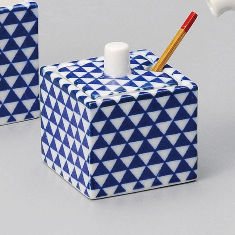 金正陶器 うろこ紋角辛子入 1個（ご注文単位1個）【直送品】