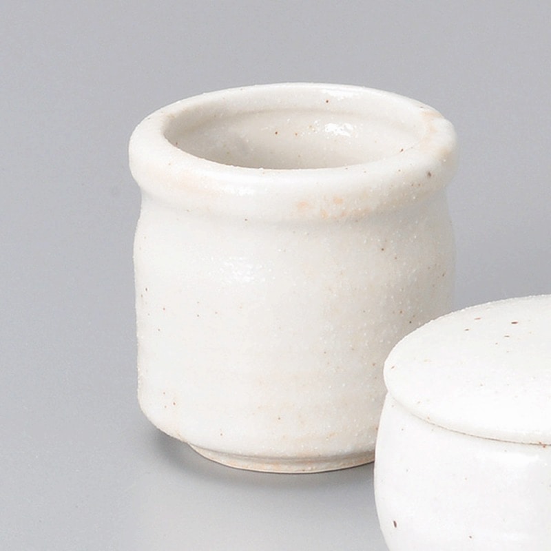 金正陶器 白志野楊子入 1個（ご注文単位1個）【直送品】