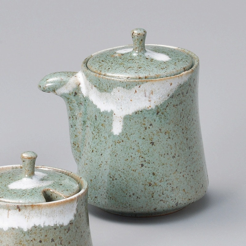 金正陶器 灰みどり汁次 1個（ご注文単位1個）【直送品】