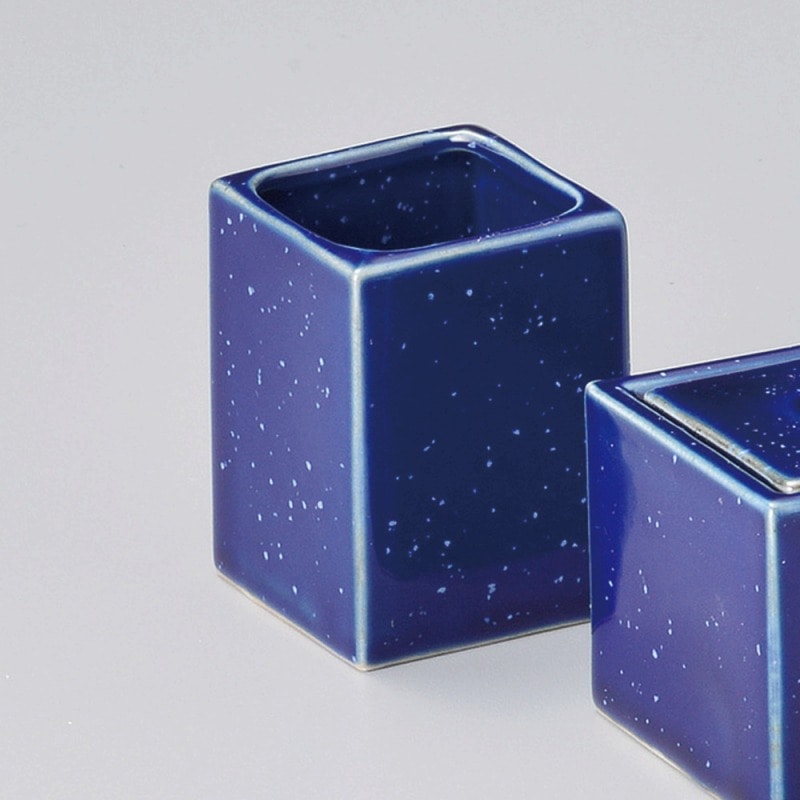 金正陶器 宙(SORA)角楊枝入れ 1個（ご注文単位1個）【直送品】