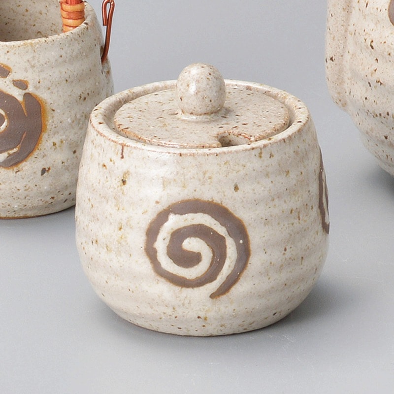 金正陶器 白うず辛子入 1個（ご注文単位1個）【直送品】