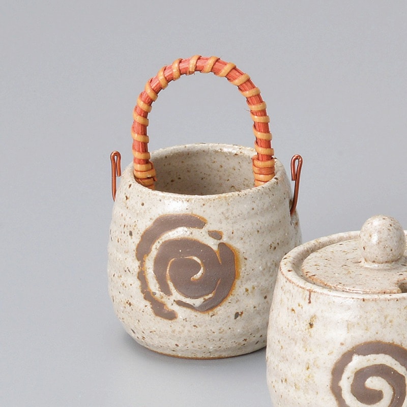 金正陶器 白うず楊子入 1個（ご注文単位1個）【直送品】