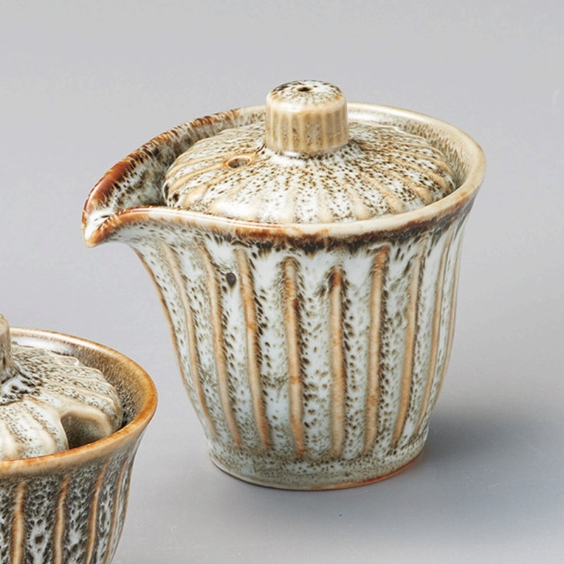 金正陶器 白柚子鎬汁次(大) 1個（ご注文単位1個）【直送品】