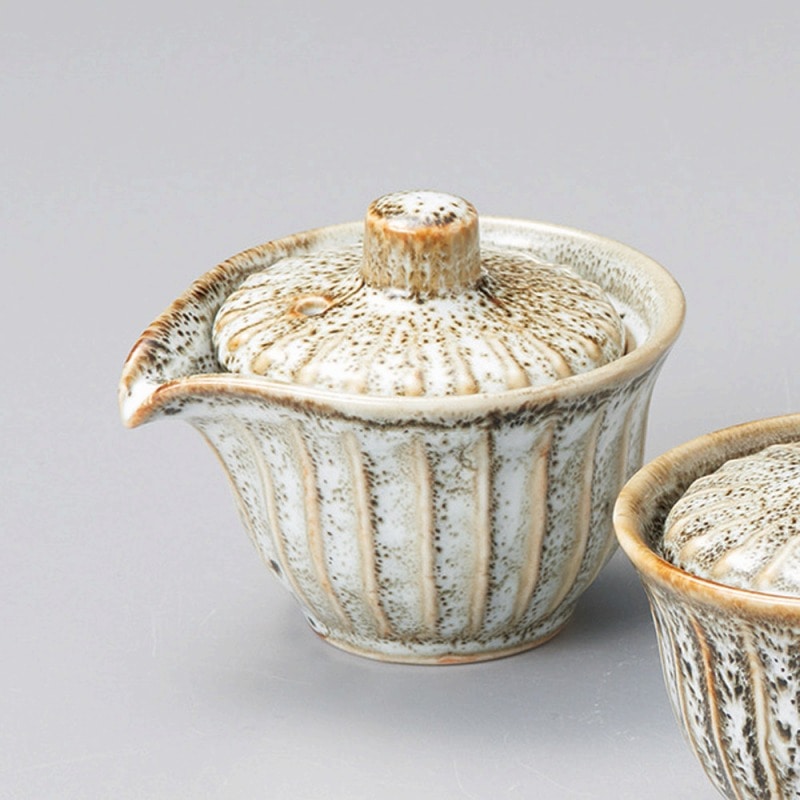 金正陶器 白柚子鎬汁次(小) 1個（ご注文単位1個）【直送品】