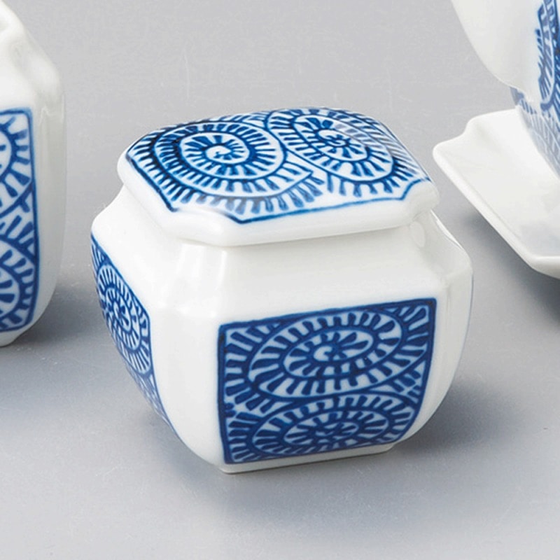 金正陶器 ﾀｺ唐草辛子入 1個（ご注文単位1個）【直送品】