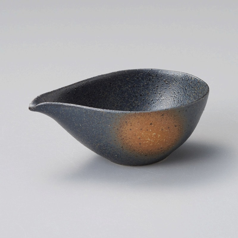 金正陶器 黒備前ﾄﾞﾚｯｼﾝｸﾞ 1個（ご注文単位1個）【直送品】