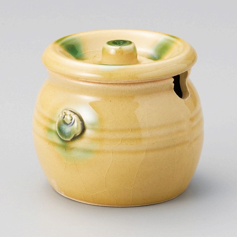 金正陶器 黄貫入1号薬味入 1個(ご注文単位1個)【直送品】