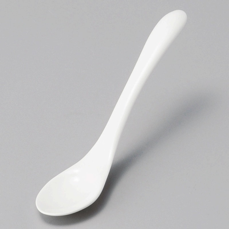 金正陶器 白α(アルファ)コーヒースプーン 1個(ご注文単位1個)【直送品】