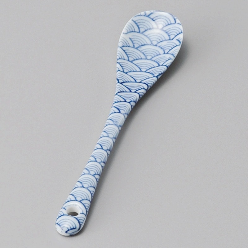 金正陶器 染付Aスプーン 1個(ご注文単位1個)【直送品】