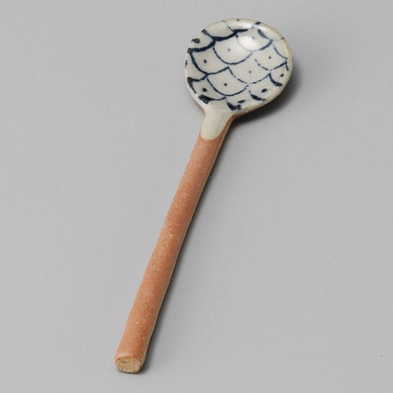 金正陶器 土物スプーン網目 1個(ご注文単位1個)【直送品】