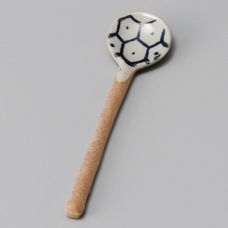 金正陶器 土物スプーン亀甲 1個(ご注文単位1個)【直送品】