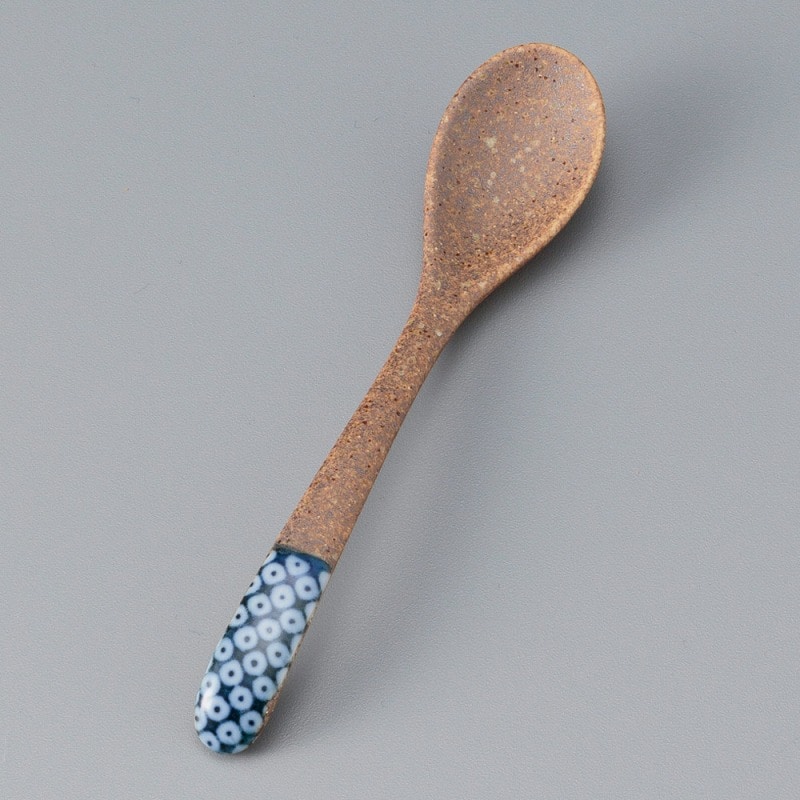 金正陶器 信楽釉スプーン(かのこ) 1個(ご注文単位1個)【直送品】