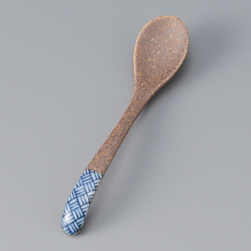 金正陶器 信楽釉スプーン(アジロ) 1個(ご注文単位1個)【直送品】