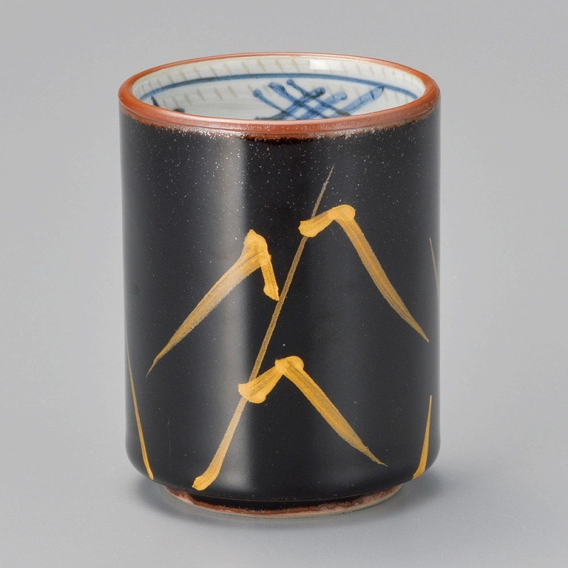 金正陶器 天目金芦(土物)長湯呑(大) 1個（ご注文単位1個）【直送品】