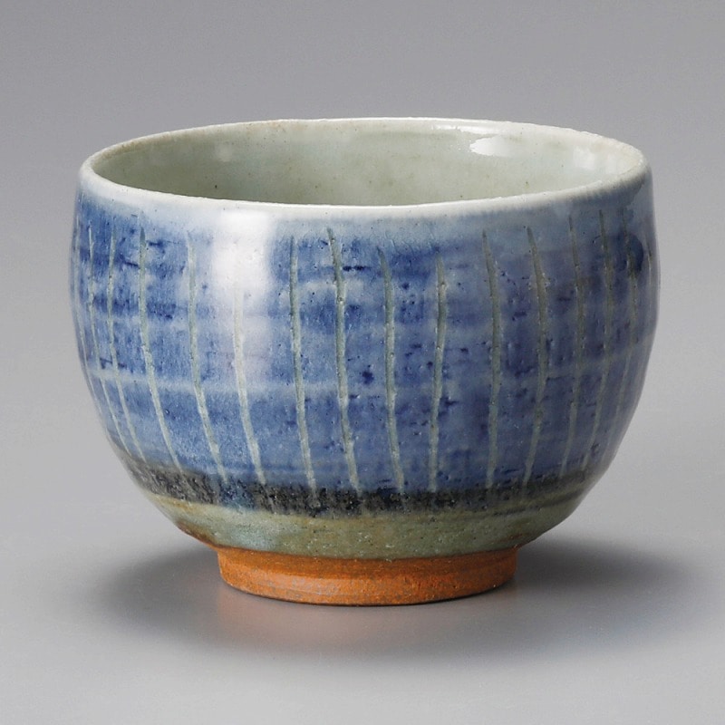 金正陶器 彫細十草ゆったり碗 1個（ご注文単位1個）【直送品】