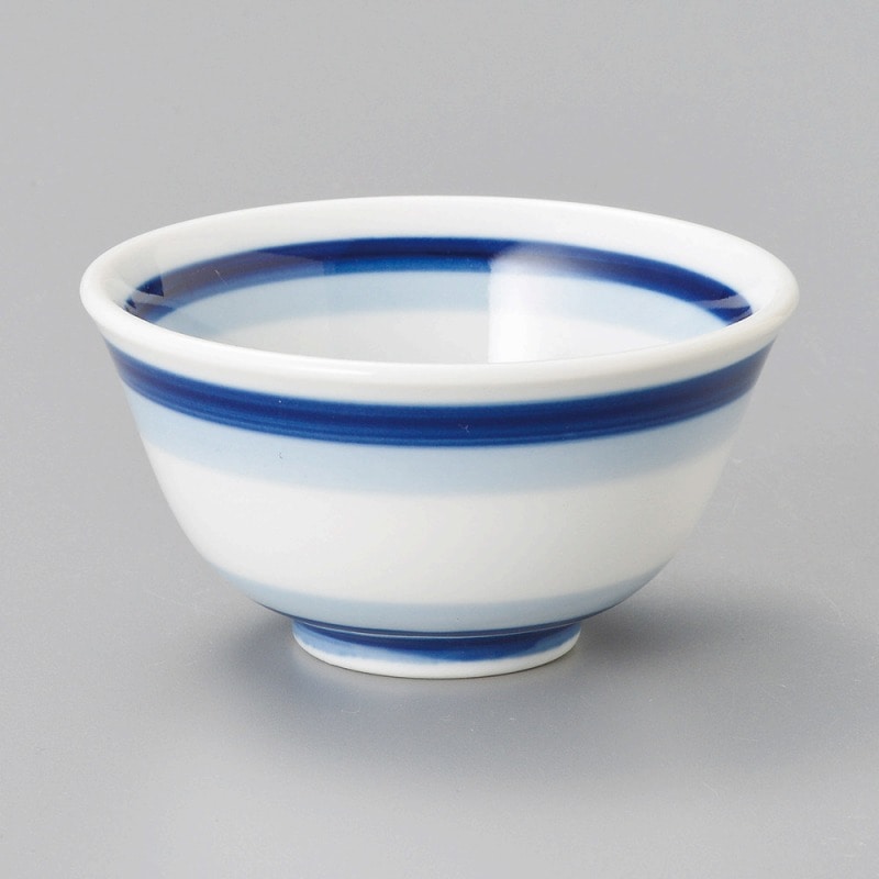 金正陶器 厚口二色筋反千茶 1個(ご注文単位1個)【直送品】