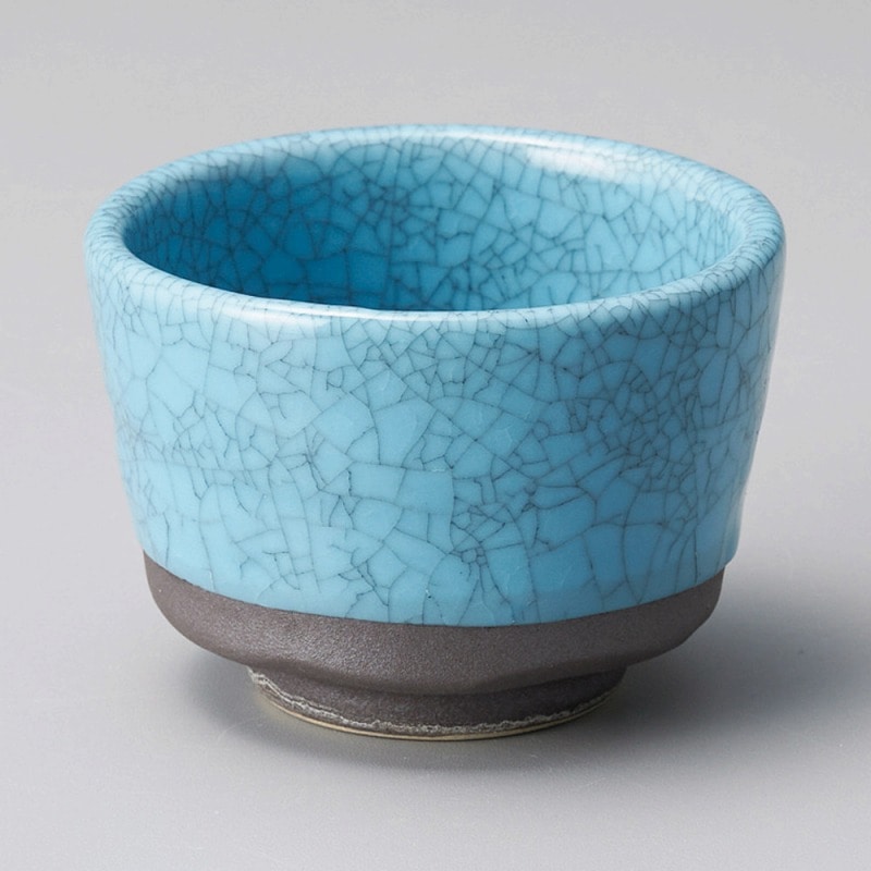 金正陶器 墨貫入 ブルー煎茶 1個(ご注文単位1個)【直送品】