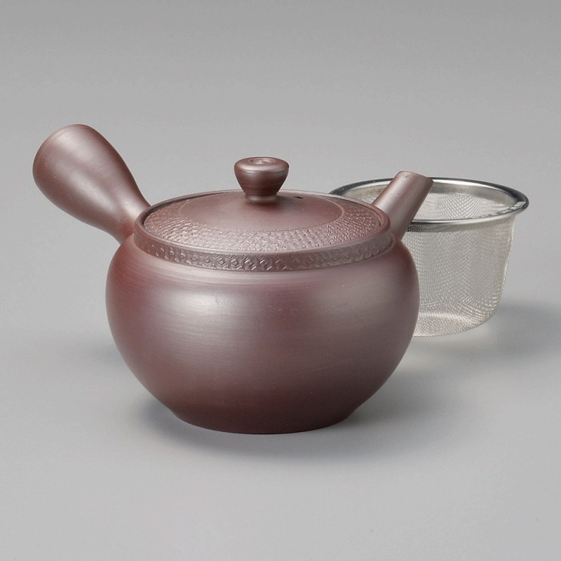 金正陶器 1.5肩ﾋﾞﾘ万古急須(ｶｺﾞｱﾐ) 1個（ご注文単位1個）【直送品】