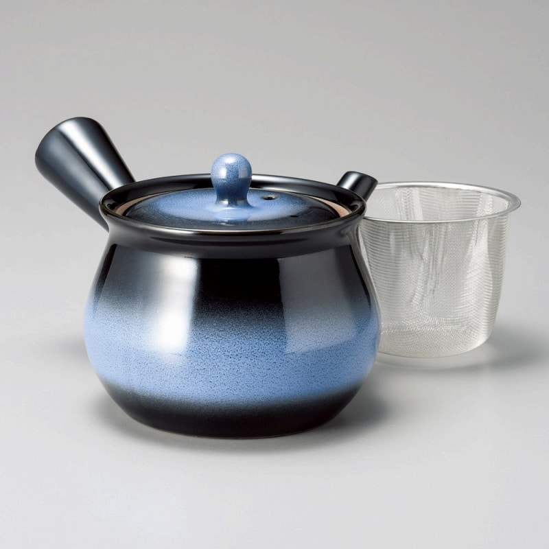 金正陶器 オーロラジャンボ急須(カゴアミ) 1個(ご注文単位1個)【直送品】