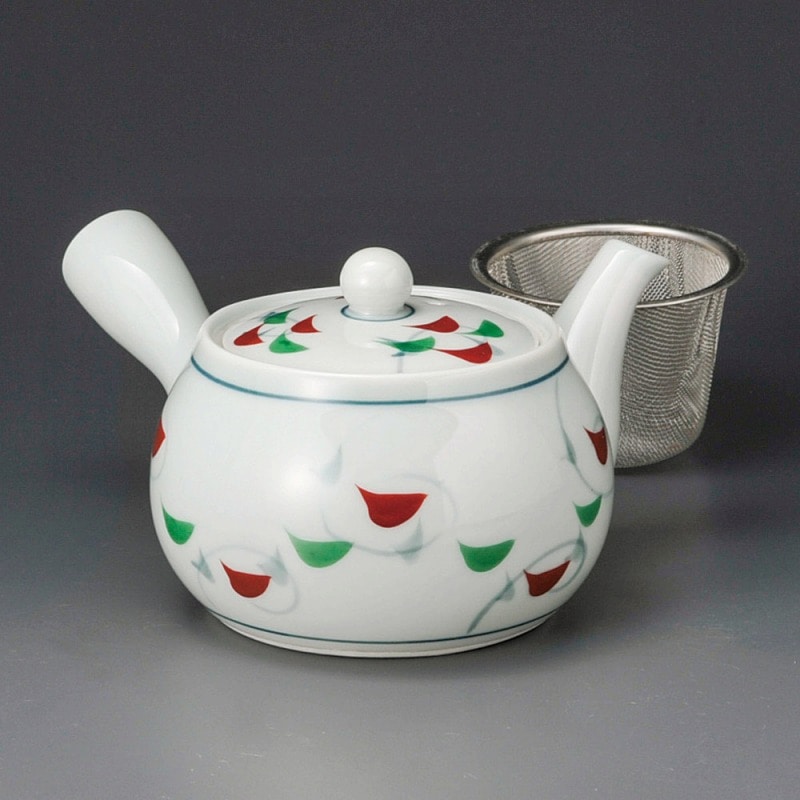 金正陶器 新錦唐草中急須(Uアミ付) 1個(ご注文単位1個)【直送品】