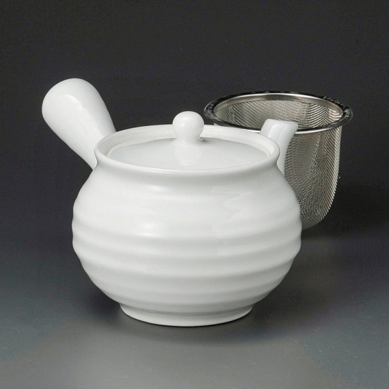 金正陶器 青磁六兵衛渕急須(Uアミ付) 1個(ご注文単位1個)【直送品】