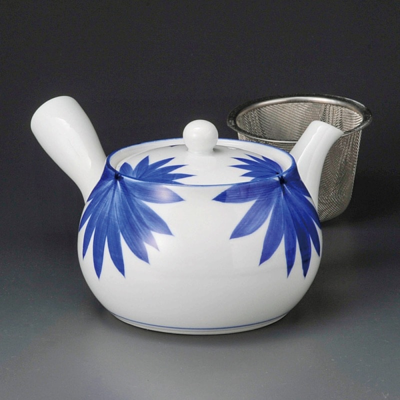 金正陶器 新大輪菊急須(Uアミ付) 1個(ご注文単位1個)【直送品】