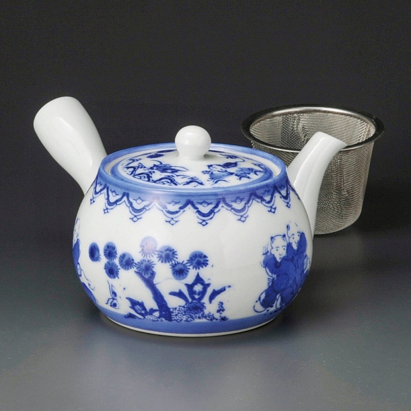 金正陶器 新唐子急須(Uアミ付) 1個(ご注文単位1個)【直送品】