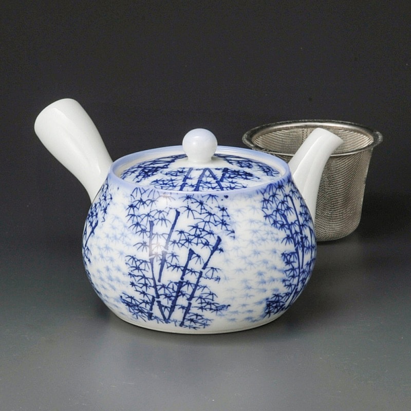 金正陶器 新竹林急須(Uアミ付) 1個(ご注文単位1個)【直送品】