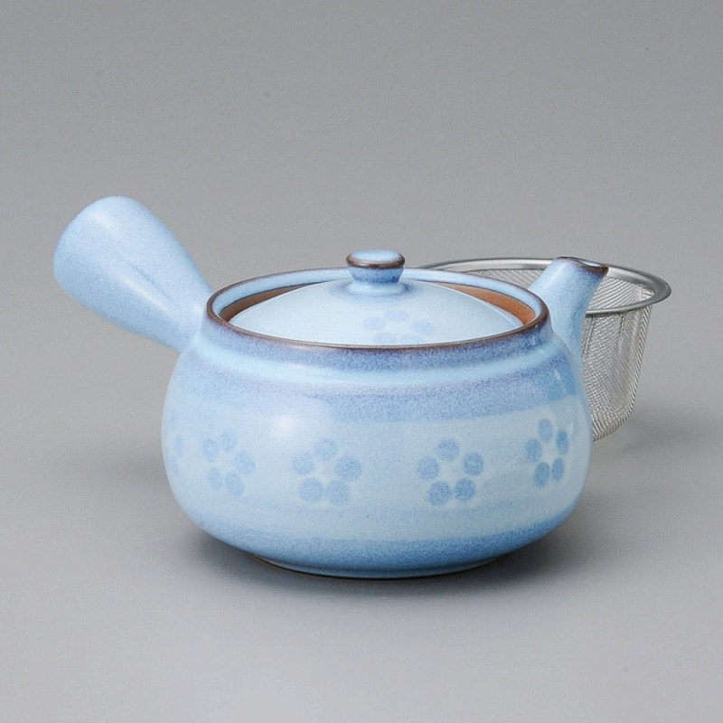 金正陶器 均窯梅紋急須(アミ付) 1個(ご注文単位1個)【直送品】