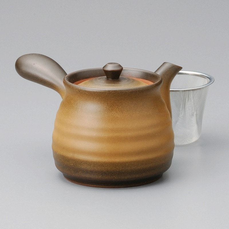 金正陶器 金色六兵2.5急須(アミ付) 1個(ご注文単位1個)【直送品】