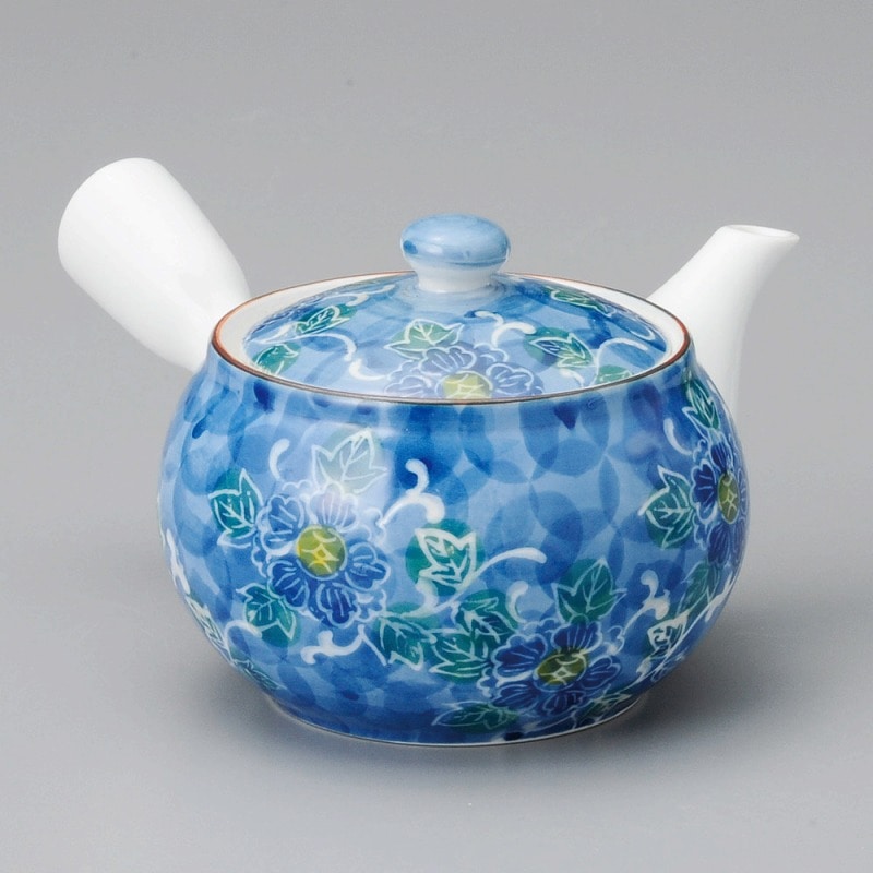 金正陶器 色牡丹M中急須 1個(ご注文単位1個)【直送品】