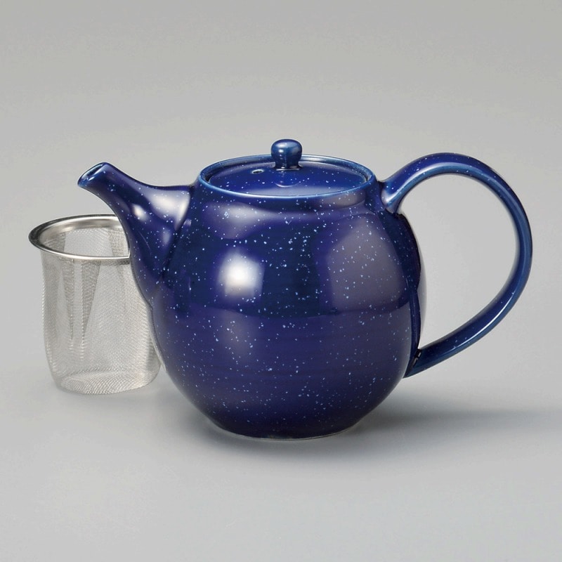 金正陶器 夜空ポット(アミ付) 1個(ご注文単位1個)【直送品】