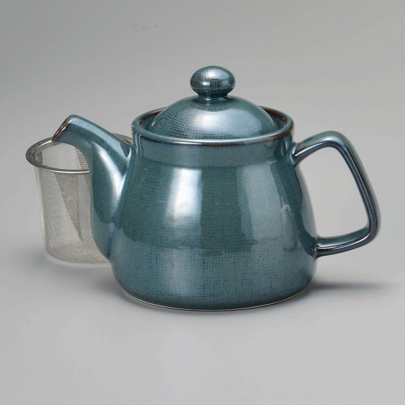 金正陶器 ナマコ 布目ポット(アミ付) 1個(ご注文単位1個)【直送品】