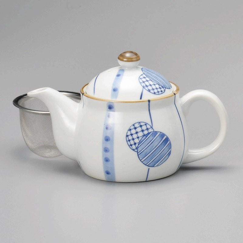 金正陶器 藍丸紋BAポット 1個(ご注文単位1個)【直送品】