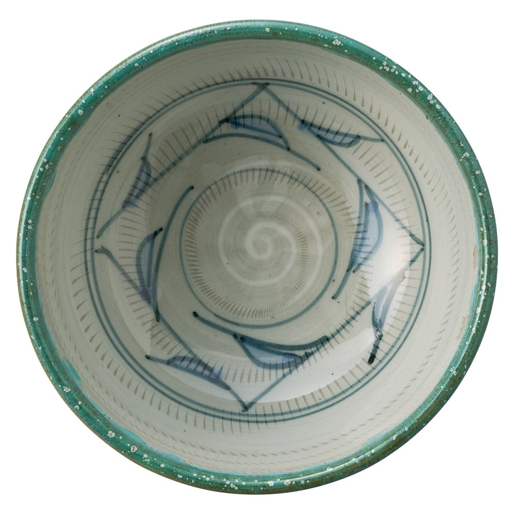 金正陶器 トチリ唐草深口6.0丼 1個(ご注文単位1個)【直送品】