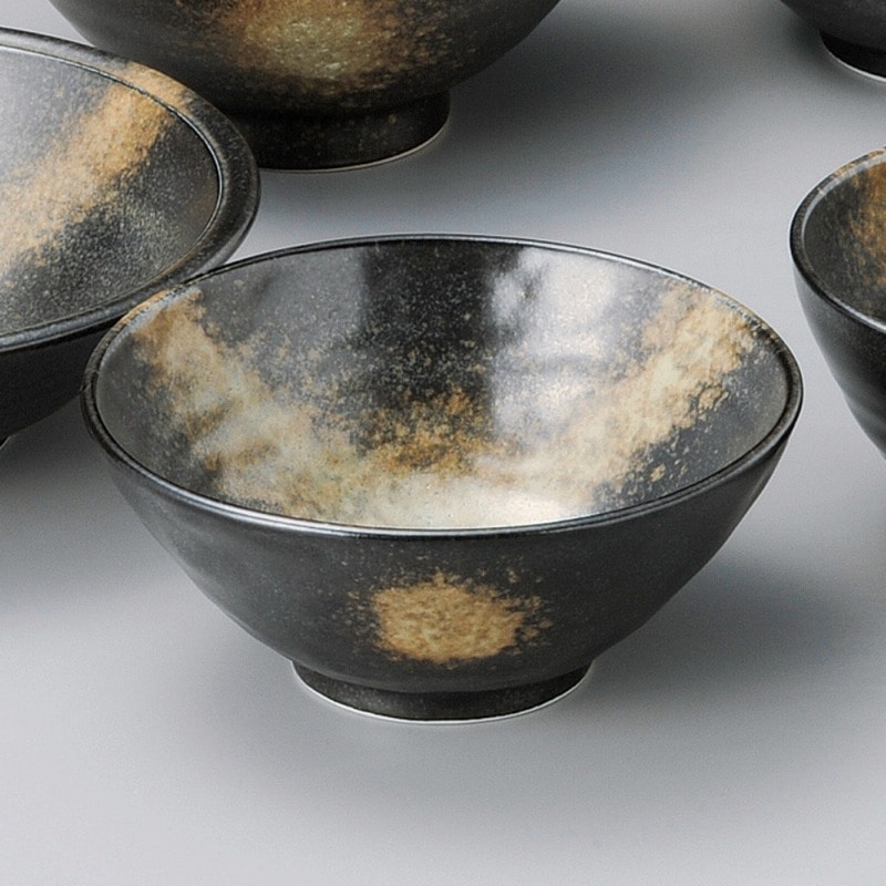 金正陶器 月の輪6.3手捻り丼 1個（ご注文単位1個）【直送品】