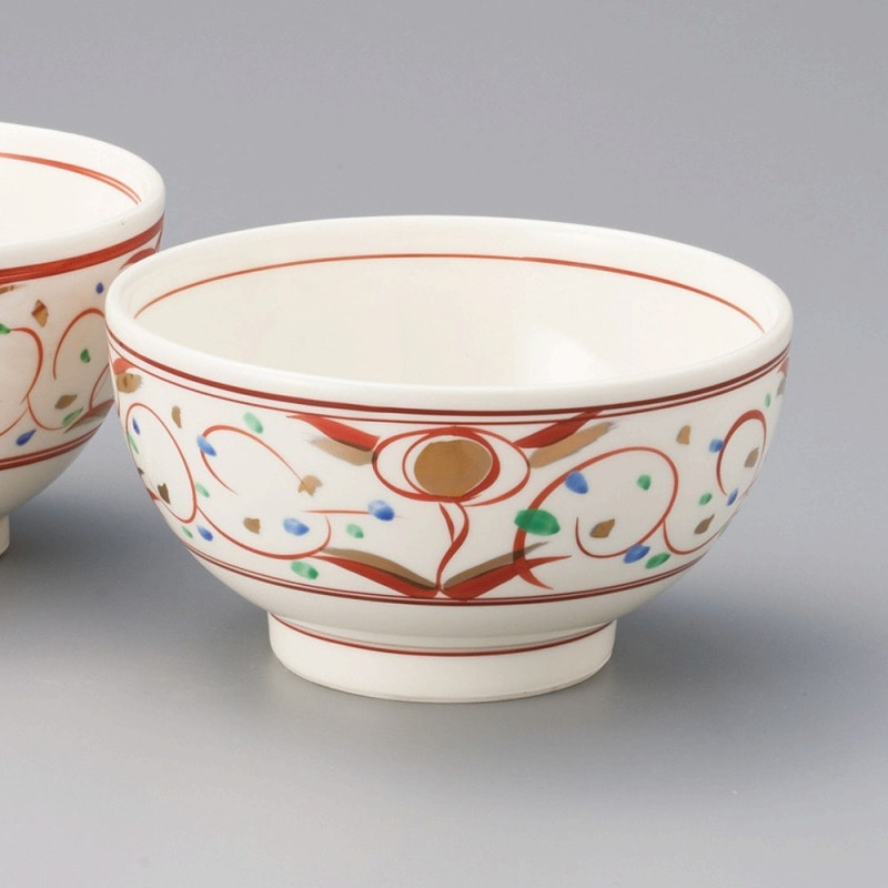 金正陶器 赤絵華紋5.5丼 1個(ご注文単位1個)【直送品】