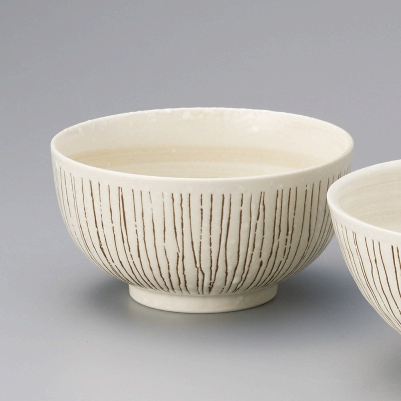 金正陶器 彫十草白お好丼(小) 1個(ご注文単位1個)【直送品】