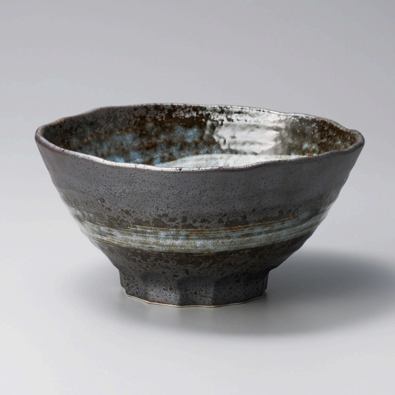 金正陶器 渦潮4.5三ツ押丼 1個(ご注文単位1個)【直送品】