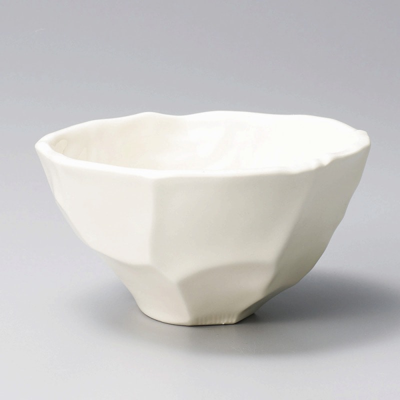 金正陶器 生成りけずり面取り深鉢(中) 1個（ご注文単位1個）【直送品】