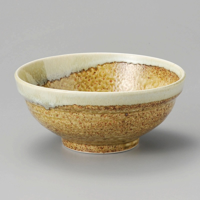 金正陶器 ｲﾗﾎﾞ 白流し玉渕 6.0丼 1個（ご注文単位1個）【直送品】