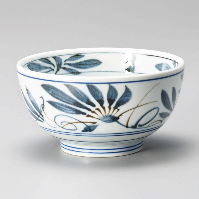 金正陶器 古染輪花4.0京丼 1個（ご注文単位1個）【直送品】