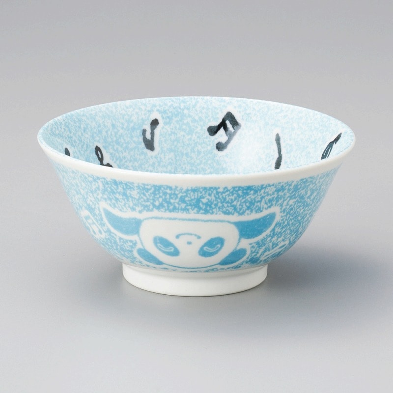 金正陶器 パンダ 青4.0多用丼 1個(ご注文単位1個)【直送品】
