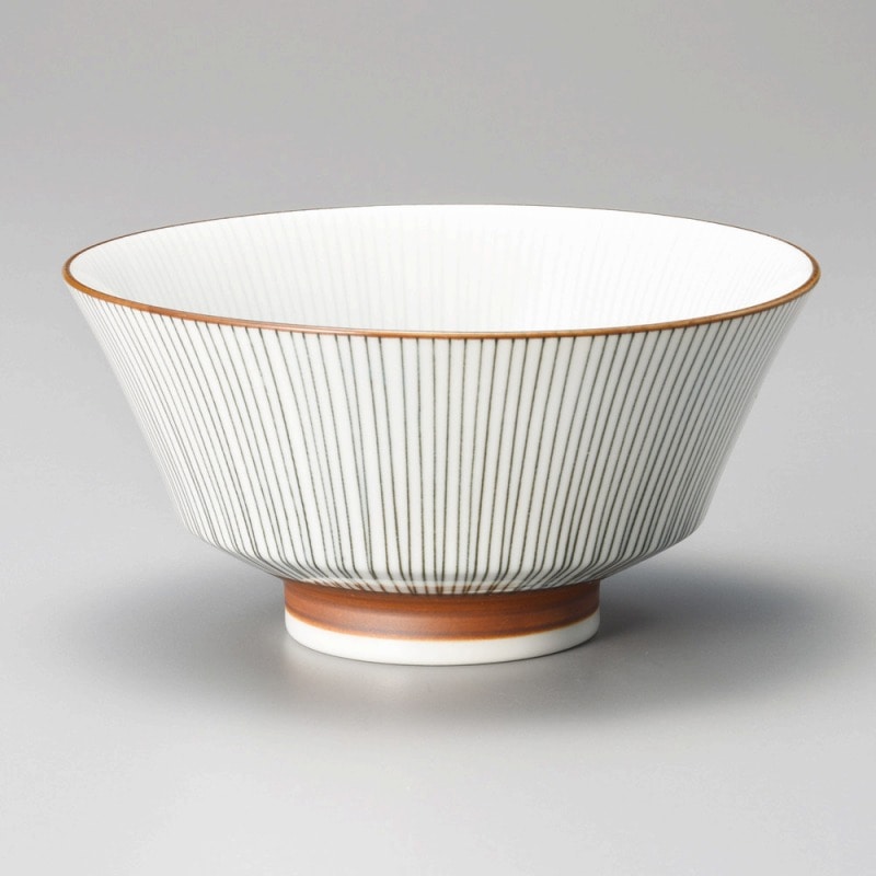 金正陶器 墨十草ラーメン丼 1個(ご注文単位1個)【直送品】