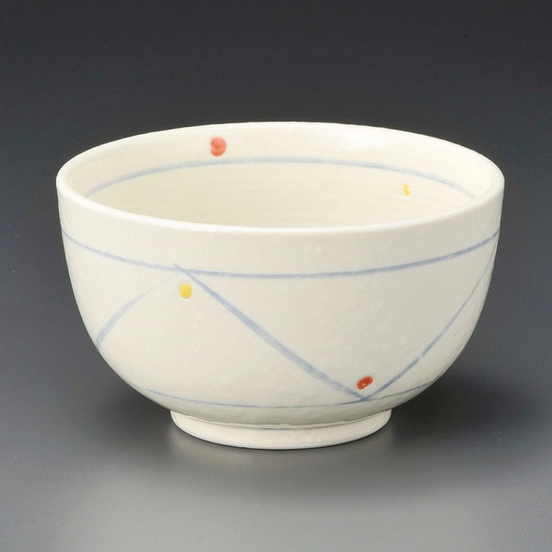 金正陶器 三彩水玉4.5深ﾎﾞｰﾙ 1個（ご注文単位1個）【直送品】