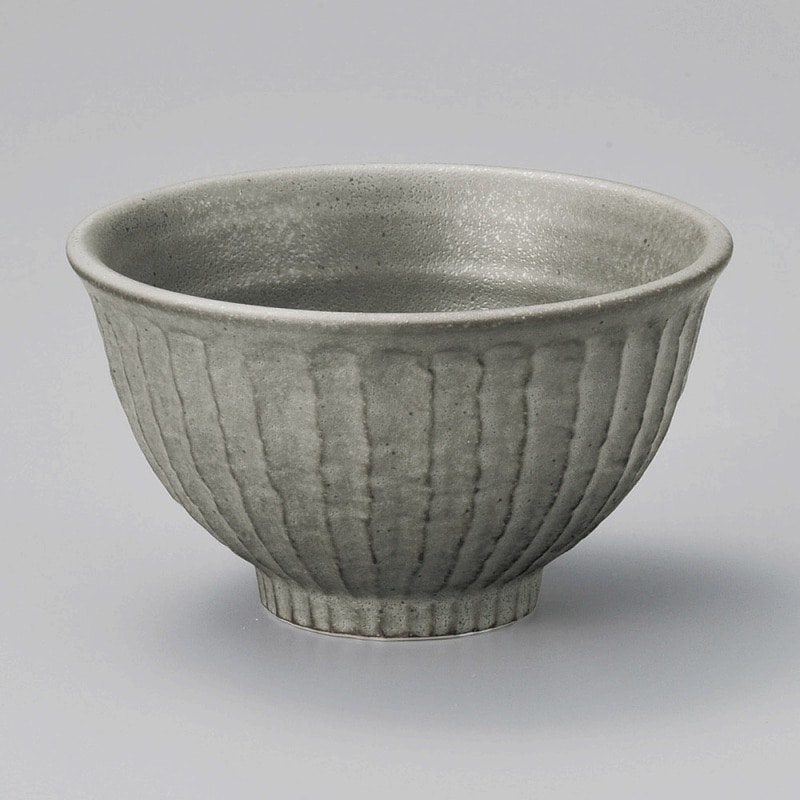 金正陶器 ローマングレーしのぎ5.0丼 1個(ご注文単位1個)【直送品】