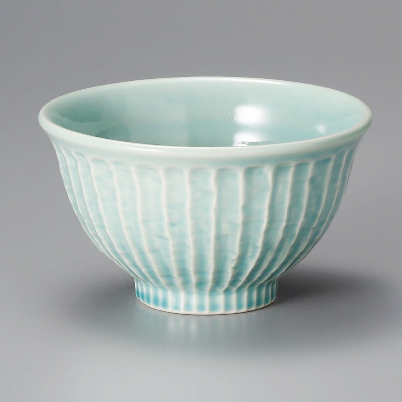 金正陶器 トルコ青磁しのぎ5.0丼 1個(ご注文単位1個)【直送品】